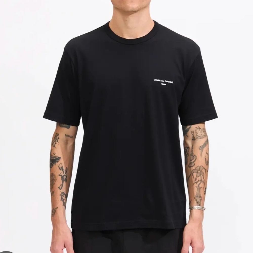 Comme des Garcons Black T-Shirt for Men Size Medium